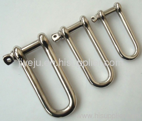 stainless steel large D shackle