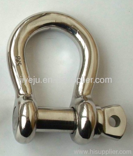 SS US Type bow shackle