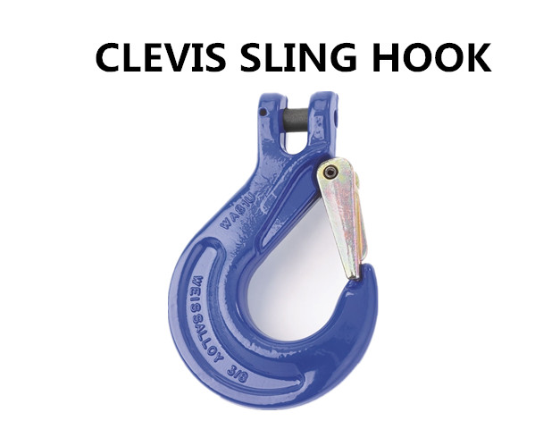 Clevis sling hook