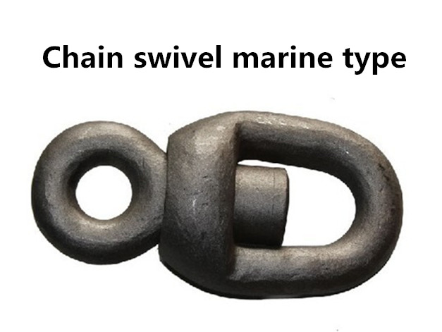 Chain swivel marine type